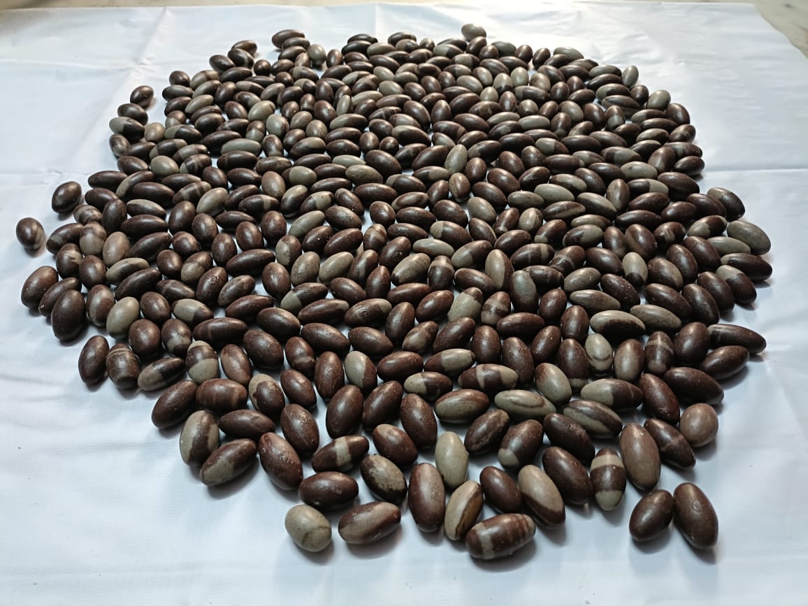 Narmadha Banam 1 Inches Mahalingarchana set 400 ( మహా లింగార్చన సెట్ నర్మదా బానములు 400 )